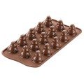 Silikoninė formelė šokoladui "Eglutės", Silikomart