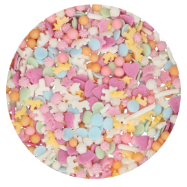 Pabarstukų mišinys "Unicorn Pastel Medley", 50 g, FunCakes