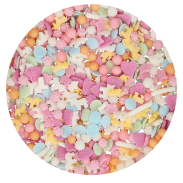 Pabarstukų mišinys "Unicorn Medley", 50 g, FunCakes