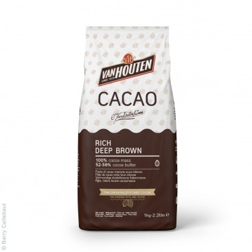 Van Houten Rich Deep Brown Cocoa Powder 1kg