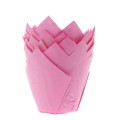 Бумажные формы для выпечки - розовый, HOM (36 шт.)