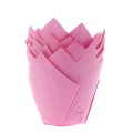 House of Marie Muffin Cups Tulip Baby Pink pk/36