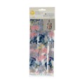 Plastikiniai maišeliai su vielutėmis "Floral", 10x24 cm, Wilton (20 vnt.)