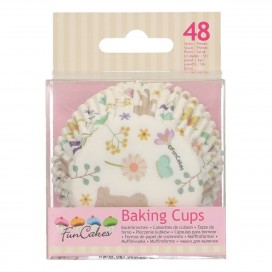 FunCakes Baking Cups -Spring Animals- pk/48
