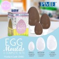 Форма для шоколадных конфет - Яйцо, PME (3 шт.)