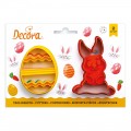 Rabbit and egg cutter, Decora