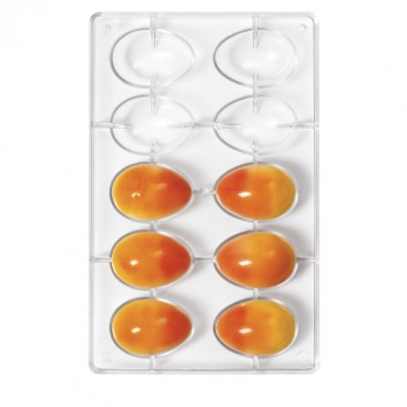 Форма для шоколадных конфет - Яйца (средние, 6 см), Decora
