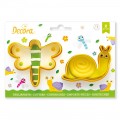 Dragonfly and snail cutter , Decora