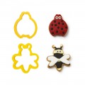 Ladybug and bee cutter, Decora