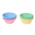 House of Marie Chocolate Baking Cups Pastel Assorti Set/100