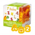 Small letter and number cutter set, Decora