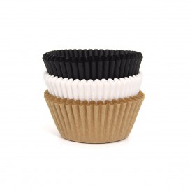 House of Marie Baking Cups Assorti Natural pk/75