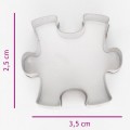 Cookie Cutter Piece of a Puzzle 3,5 cm