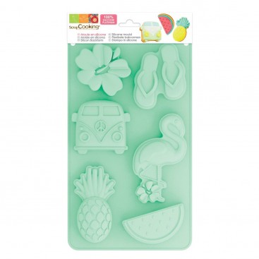 Scrapcooking Silicone Baking Mould Summer