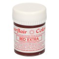 Краситель гелевый концентрированный – красный (Extra Red), 42 г, Sugarflair