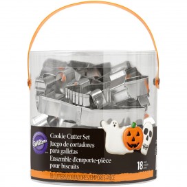 Sausainių formelių rinkinys "Halloween", Wilton (18 vnt.)