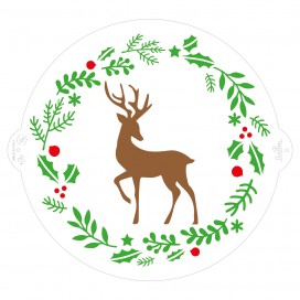 Decora Reindeer stencil