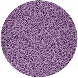Pabarstukai - smulkūs perliukai violetiniai, 80 g, FunCakes