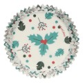 FunCakes Baking Cups Holly Leaf pk/48