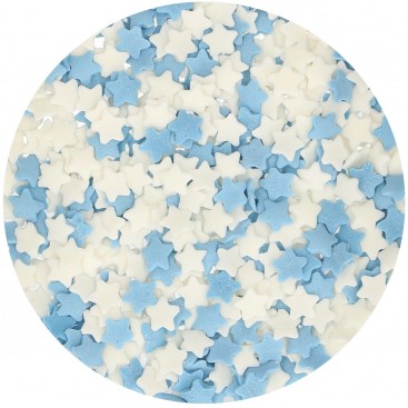 FunCakes Stars -Blue/White- 55g