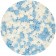 Pabarstukai "Mini Stars Blue/White", 55 g, FunCakes