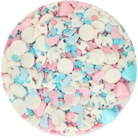 Pabarstukų mišinys "Gender Reveal Medley", 65 g, FunCakes