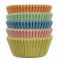 Бумажные MINI формы для кексов - разноцветные пастельные, PME (100 шт.)
