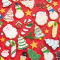 Sausainių formelių rinkinys "Kalėdų senelis ir saldainis", Decora