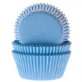 House of Marie Mini Baking cups Sky Blue - pk/60