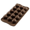 Silikoninė formelė šokoladui "Širdelės", Silikomart