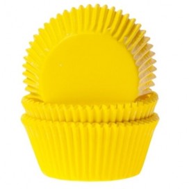 Keksiukų popierėliai - geltona (Yellow), HOM (50 vnt.)