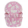 Бумажные формы для кексов "Baby Pink", HOM (50 шт.)