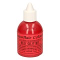 Sugarflair Airbrush Colouring -Glitter Red- 60 ml