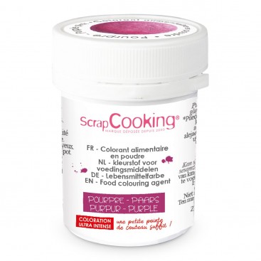 ScrapCooking Artificial Powder Food Colour 5g Purple