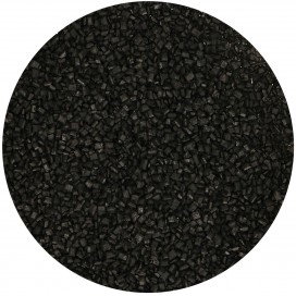 Spalvotas cukrus - juoda (Black), 80 g, FunCakes