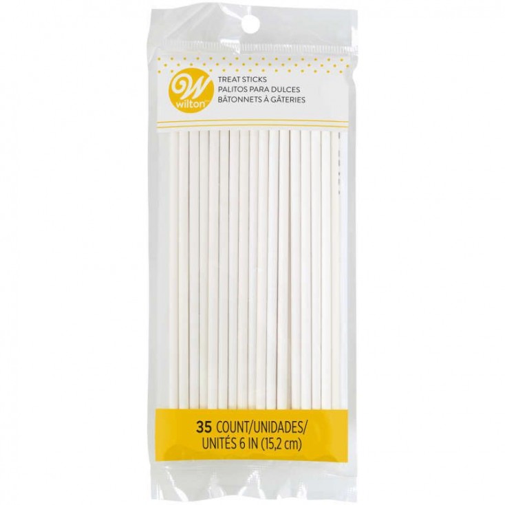 Wilton Lollipop Sticks 15cm Pk 35 Smagukepti Lt