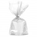 Transparent neutral bags with bottom, 20x3x31 cm (10 pcs)