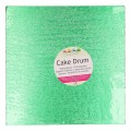 FunCakes Cake Drum Square 30,5 cm - Green
