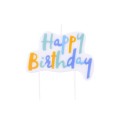 Набор свечек "Happy Birthday Blue Pastel", PME