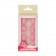 Valgomos dekoracijos - rožinės kūdikio pėdutės, Funcakes (16 vnt.)