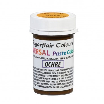 Dažai geliniai universalūs – ochros rusva (Ochre), 22 g, Sugarflair
