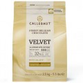 Шоколад белый "Velvet 32%", 2.5 кг, Callebaut