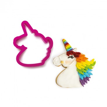 Decora Unicorn Head cookie cutter