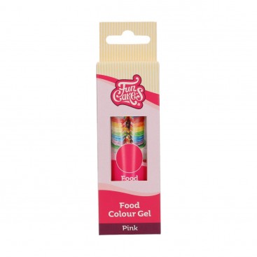 FunCakes Edible FunColours Gel - Pink - 30g