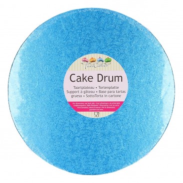 FunCakes Cake Drum Round Ø25,5cm - Blue