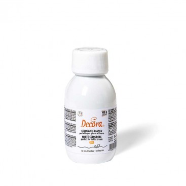 Dažai šokoladui – balta (White), 15 g, Decora