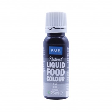 PME Natural Food Colour - Black - 25g