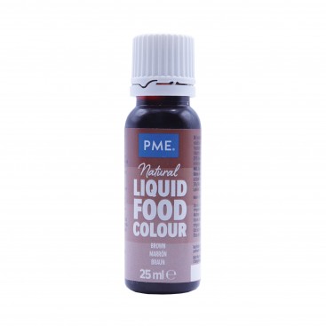 PME Natural Food Colour - Brown - 25g