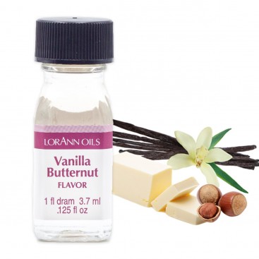 Aromatinis aliejus - vanilė (Vanilla Butternut), 3.7 ml, LorAnn