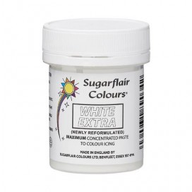 Sugarflair - Max Concentrate Paste Colour White EXTRA, 42g